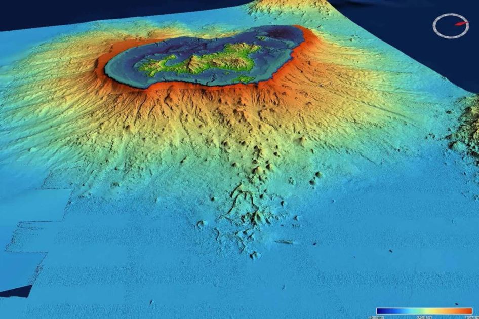 A volcano has erupted remnants of Earth's primordial magma ocean