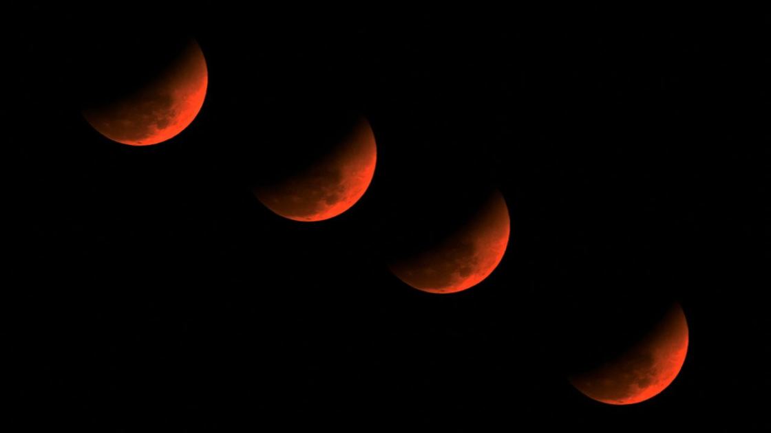  'Blood moon' total lunar eclipse dazzles millions around the world (photos) 
