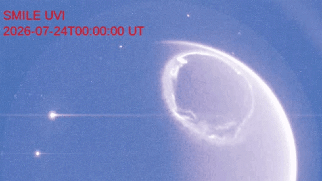  First photos from Smile spacecraft show Earth like you've never seen it before 