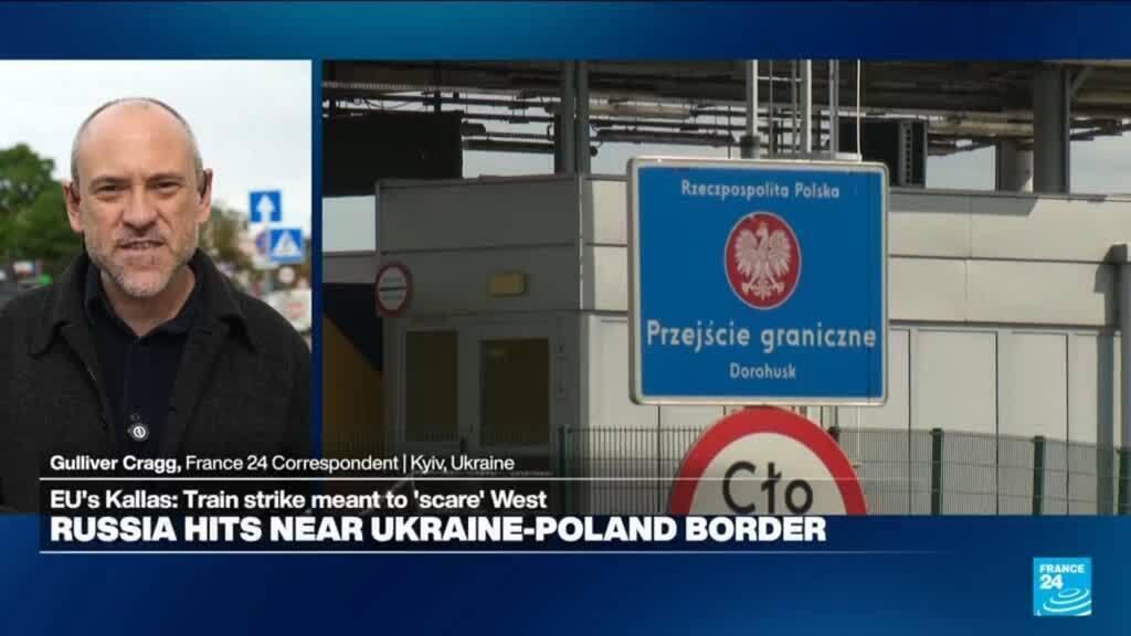 Was Russian train strike meant to 'scare' the West?