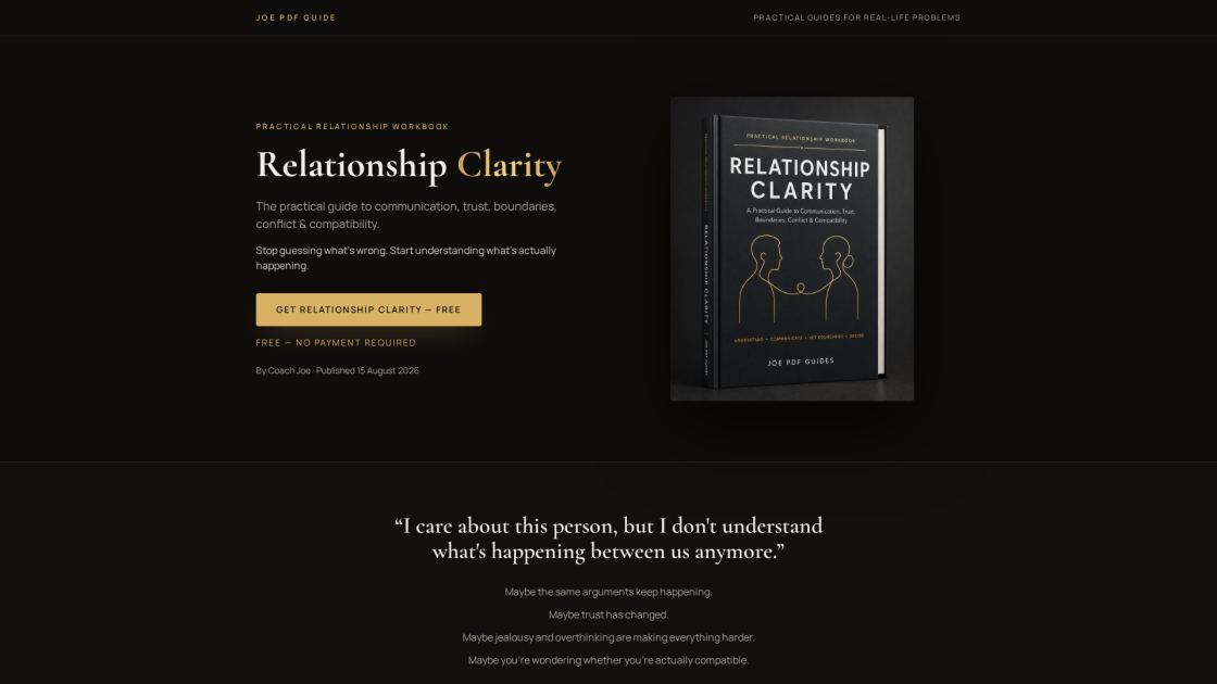 Relationship Clarity — The Practical Guide