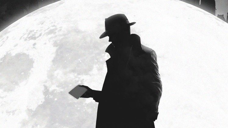  Obsidian Moon is a Lovecraftian noir detective game about moving bits of paper around your desk and making sure you've got enough money for whiskey and beans 
