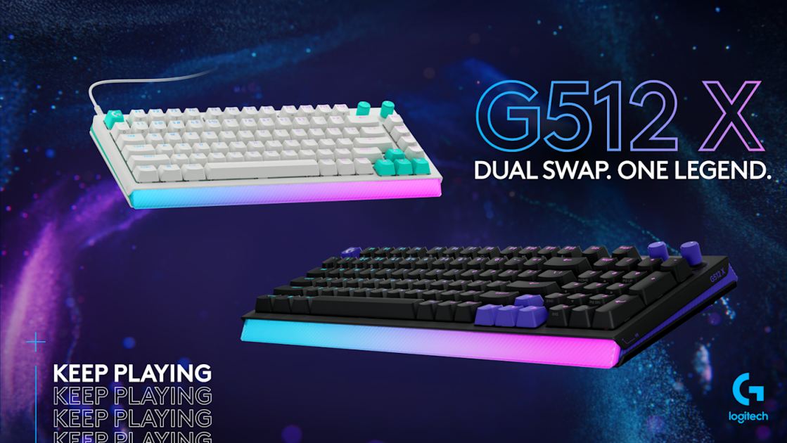 The G512 X is Logitech’s most advanced and customizable gaming keyboard yet