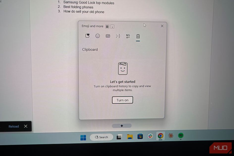 Your Windows clipboard can remember 25 items — and it changes how you work
