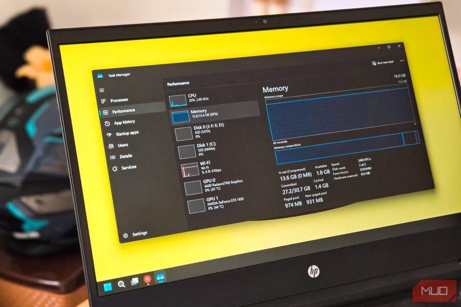 Task Manager is lying to you about RAM — here's how to find out what's really happening