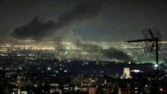 'I just want to be able to sleep': Attacks in Iran rock cities and cut power