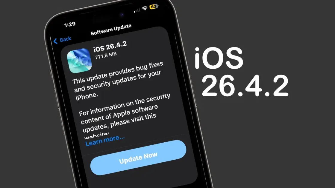 Apple releases iOS 26.4.2, which ensures deleted messages actually disappear [Updated]