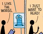 Tom Gauld on the rewards of enhanced reading – cartoon