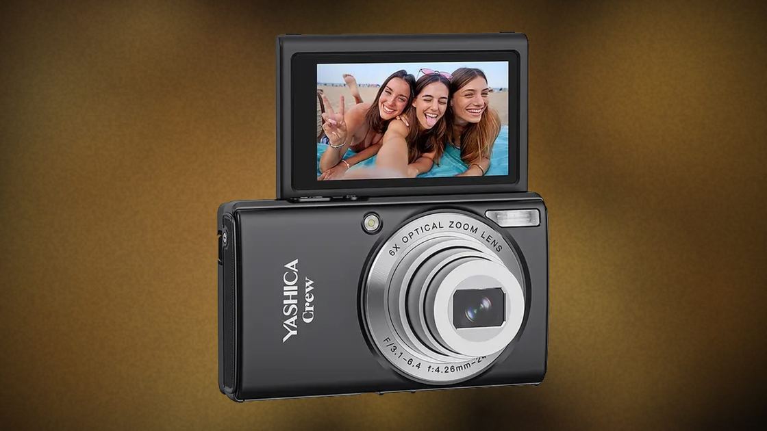 The Yashica Crew is a cheap, tiny compact “inspired by friend groups”