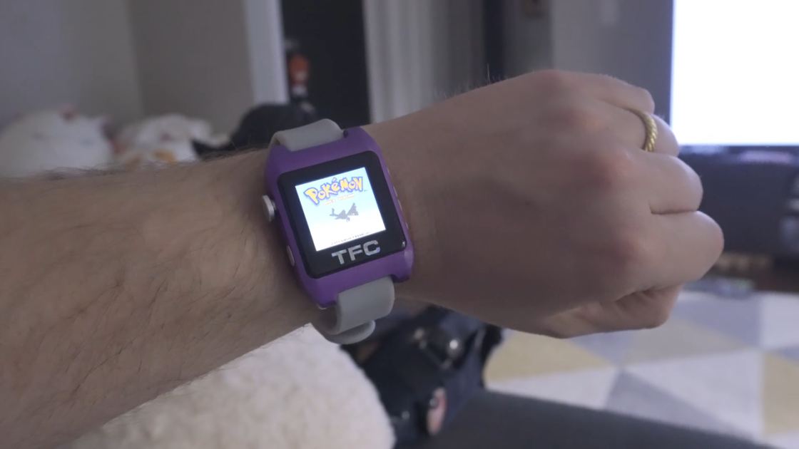  Pocket console modder shrinks down Game Boy Color into a smart watch, complete with cursed control scheme 