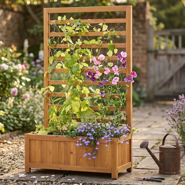  Lidl's New $30 Planter Box With Trellis is a Garden Steal – But Don't Overlook This Important Detail if You Want Climbers to Thrive 