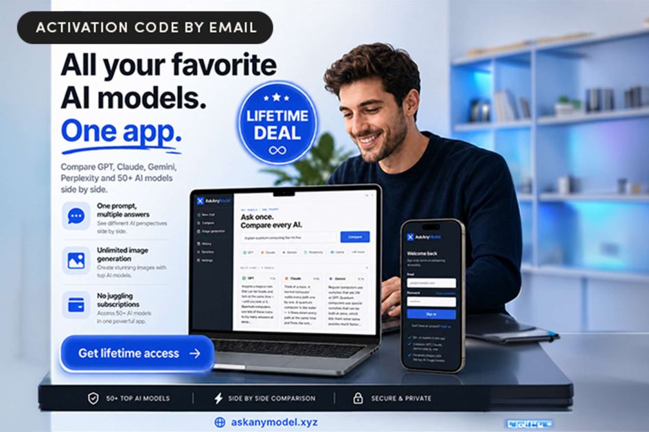 Get 50+ AI models for life, including GPT, Claude, and Gemini, for just $40