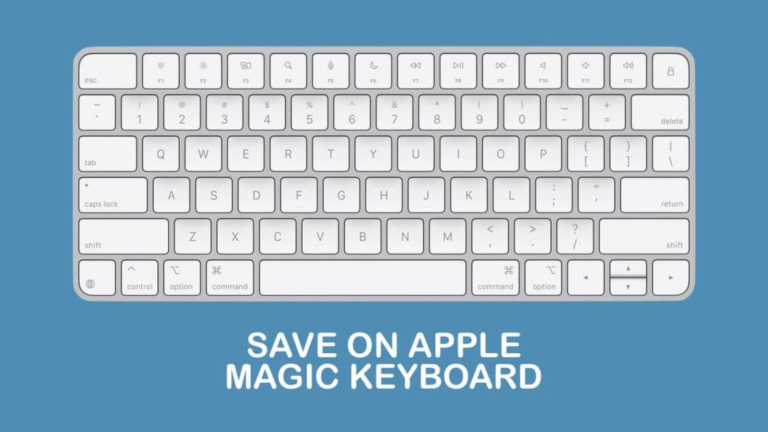 Save a sweet $20 on Apple’s super-slim Magic Keyboard