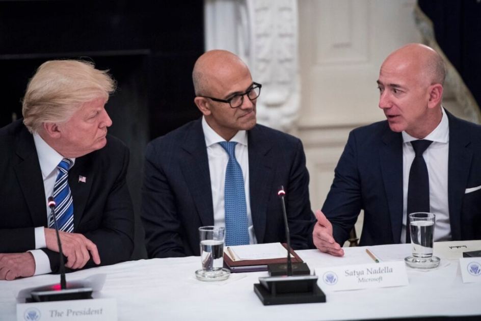 Jeff Bezos’ Blue Origin Runs on Sycophancy to Trump