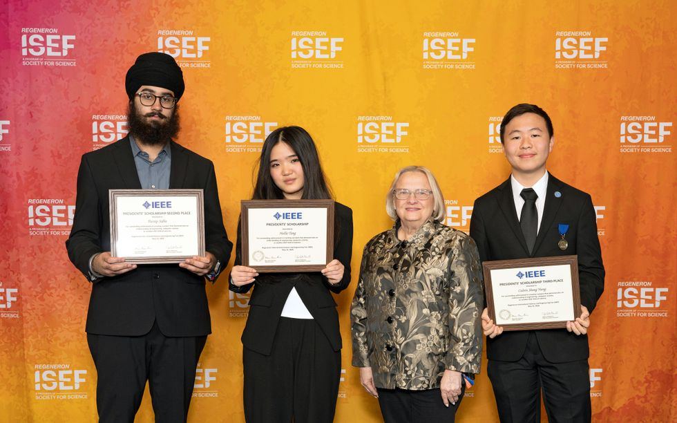IEEE Presidents’ Scholarship Honors Teen Innovators