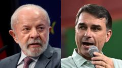 Right-wing Flávio Bolsonaro wins first round of Brazil election