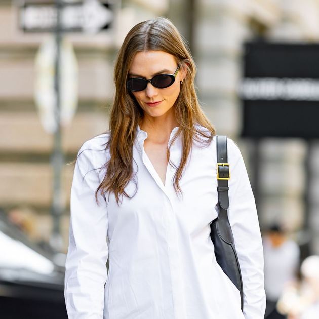  If You Wear the Knee-Length Skirt Trend Exactly Like This, You'll Never Look Dated 