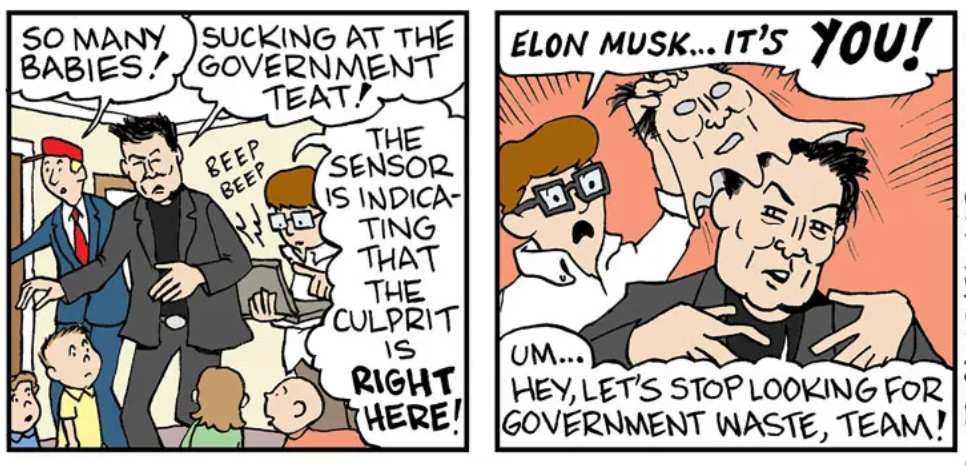 Tom the Dancing Bug nominated for Reuben Award for editorial cartooning