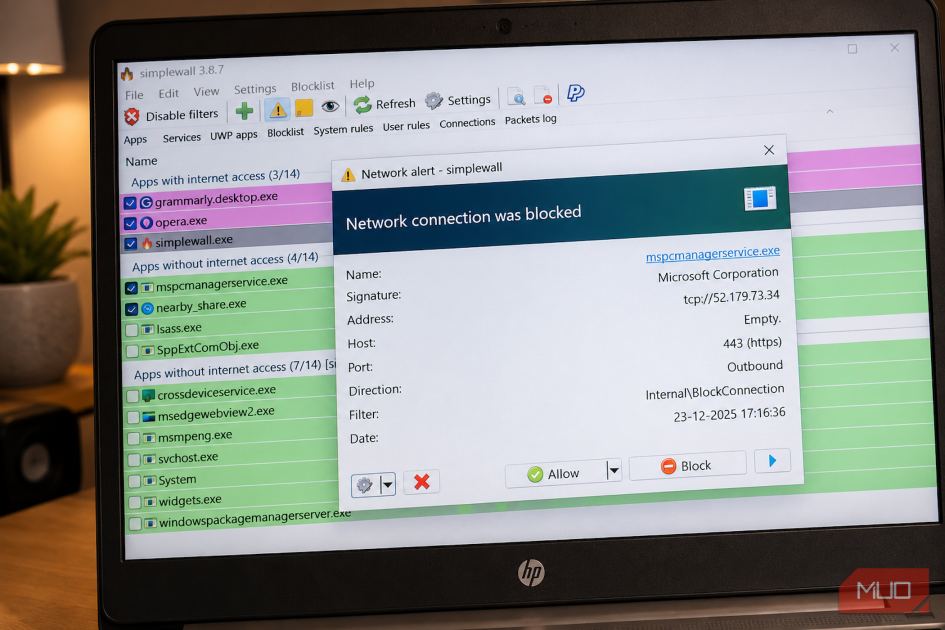 I ditched Windows Firewall's confusing interface for this free alternative that actually makes sense