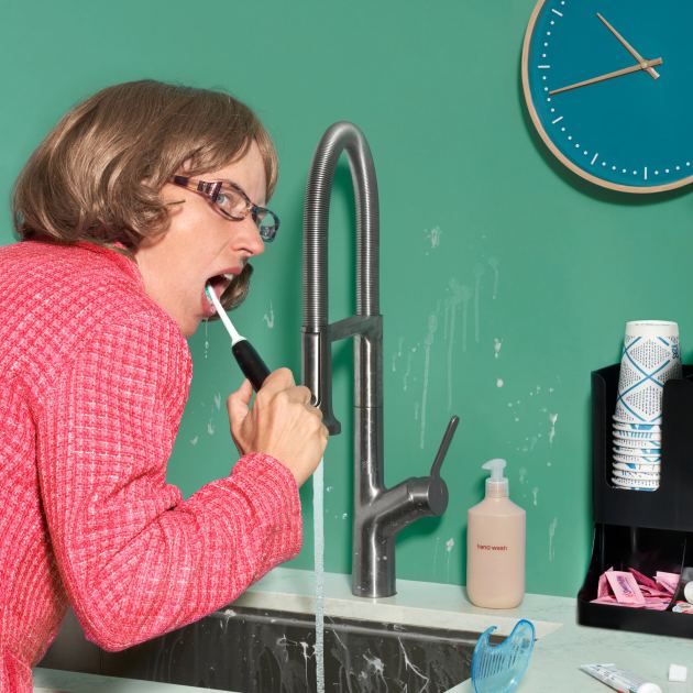 Is Tooth Brushing at Work Gross?