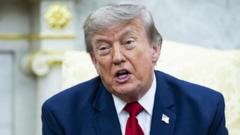 Trump scraps threat of 20% fee on Hormuz cargo as US prepares to resume blockade of Iran ports