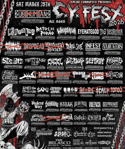 CY Fest Loses Over A Dozen Bands Amid Boycott, New Promoter Steps In Then Backs Out