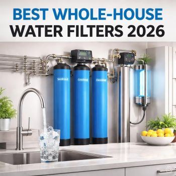 Best Whole-House Water Filter Systems 2026: Filter Clean Water in Every Tap at Once.