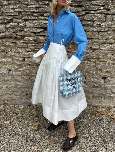  9 Midi-Skirt-and-Shoe Combos Inspired by the Chicest Women in Paris and London 