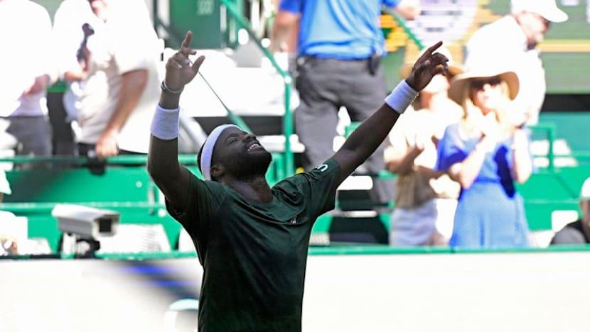 Tiafoe cruises past Fritz to win Halle Open