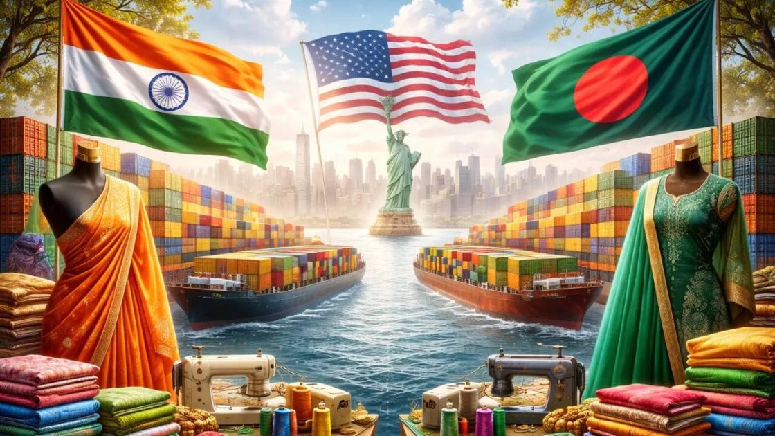 Trump’s zero-tariff clause for B'desh: Will India’s textile exports lose edge?