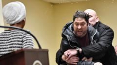 'I don't let bullies win': US congresswoman defiant after substance thrown at her