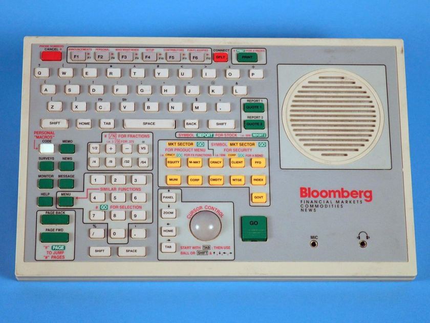 A Brief History of the Bloomberg Terminal