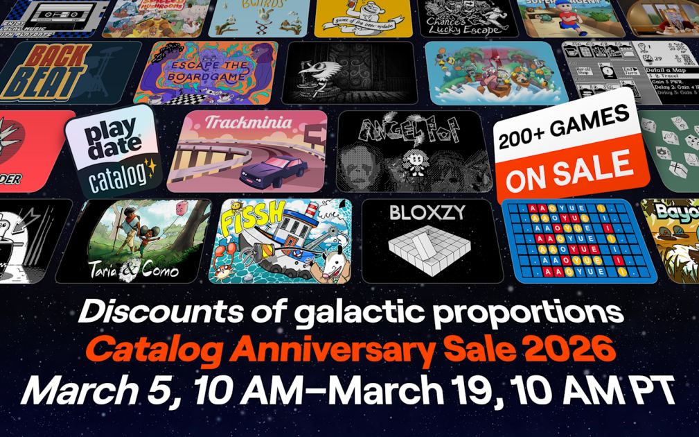 Playdate games to check out before the Catalog's 3-year anniversary sale ends