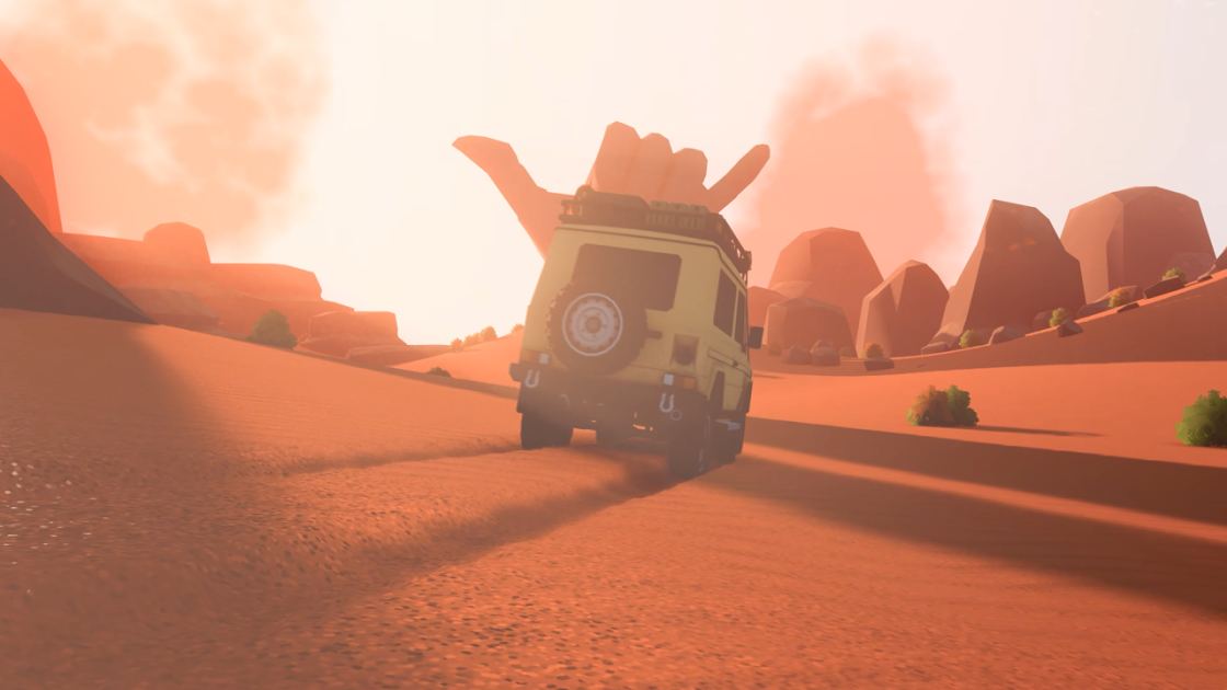  The vibey offroading game with more than a million Steam wishlists has a release date 