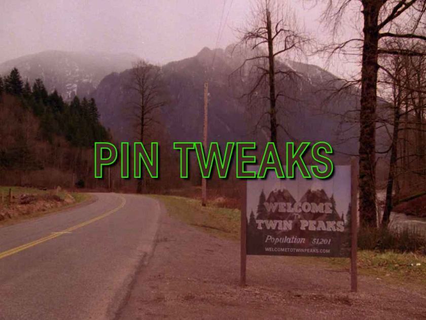 Twin Peaks opening title generator