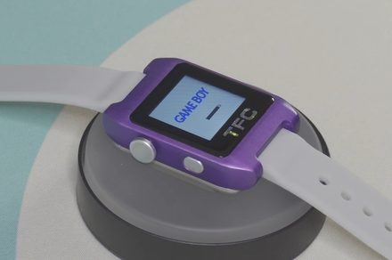 This cute watch is actually a Game Boy Color in disguise. And yes, it can run games