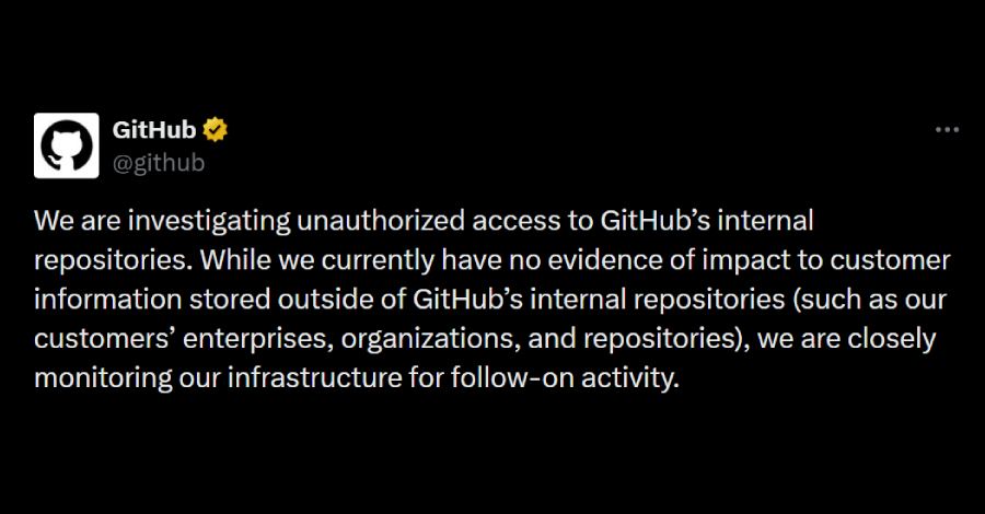GitHub Investigating TeamPCP Claimed Breach of ~4,000 Internal Repositories