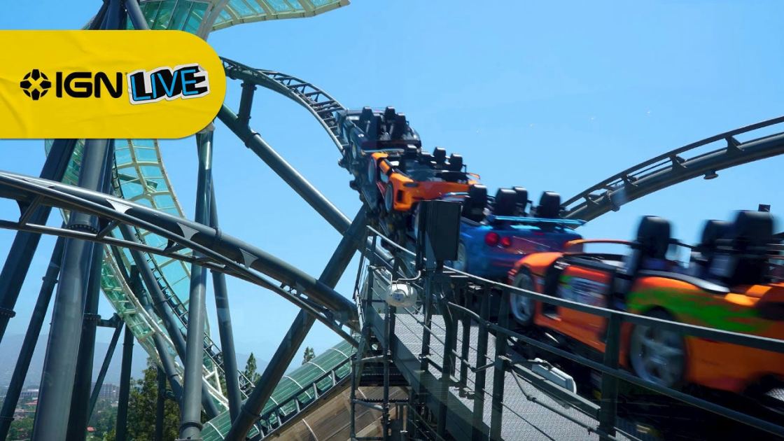 Get an Early Look at Universal's Fast & Furious: Hollywood Drift Coaster | IGN Live 2026