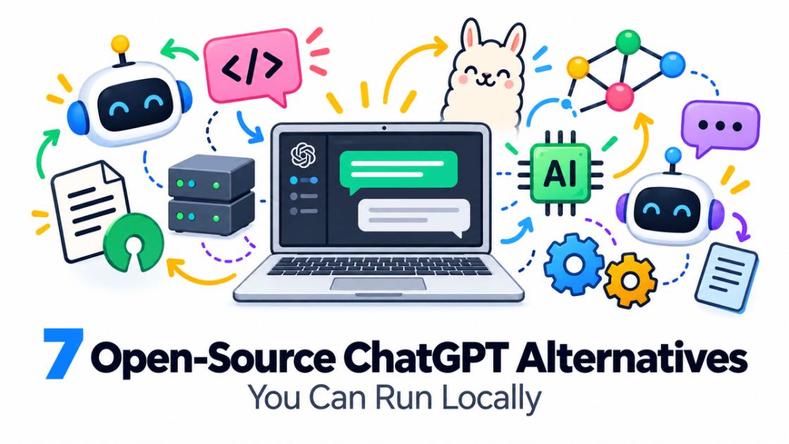 7 Open-Source Alternatives to ChatGPT You Can Run Locally