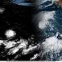 Rare train of Pacific cyclones fueled by historic El Niño