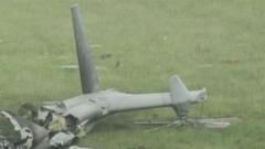 Three die in Royal Navy helicopter crash during training exercise