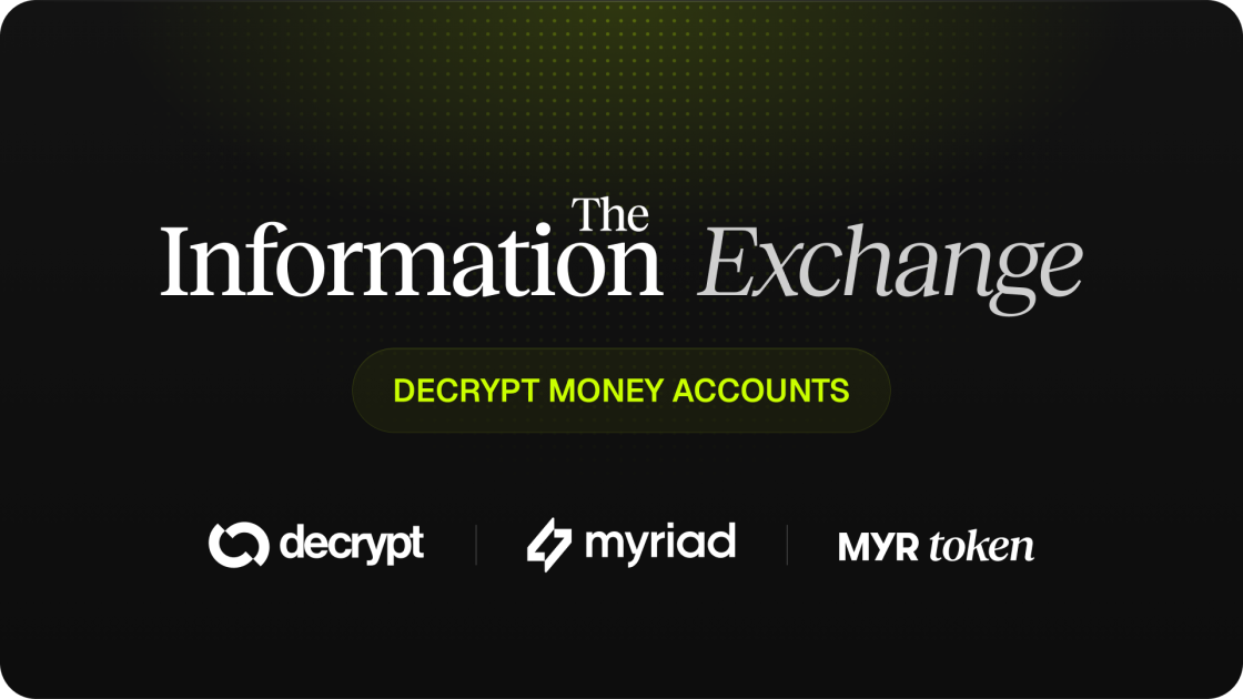 Decrypt Money Accounts on Solana to Power The Information Exchange