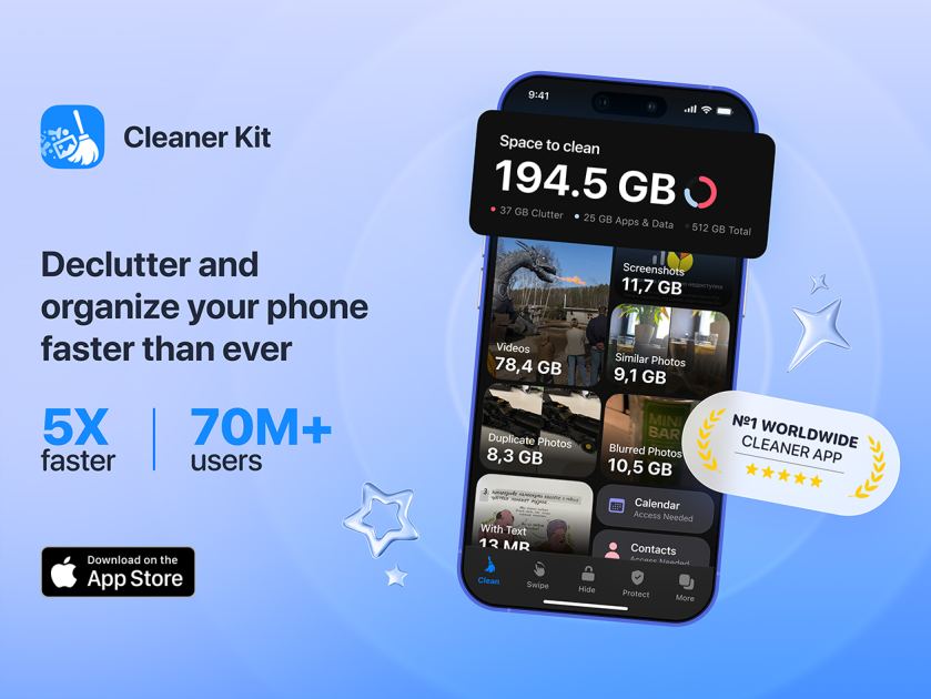 Bring spring cleaning into the digital space with this iOS Cleaner Kit