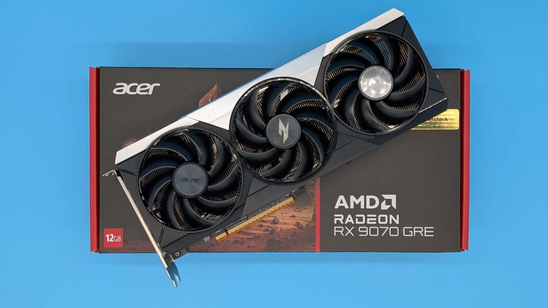 AMD Radeon RX 9070 GRE review (Acer Nitro) 