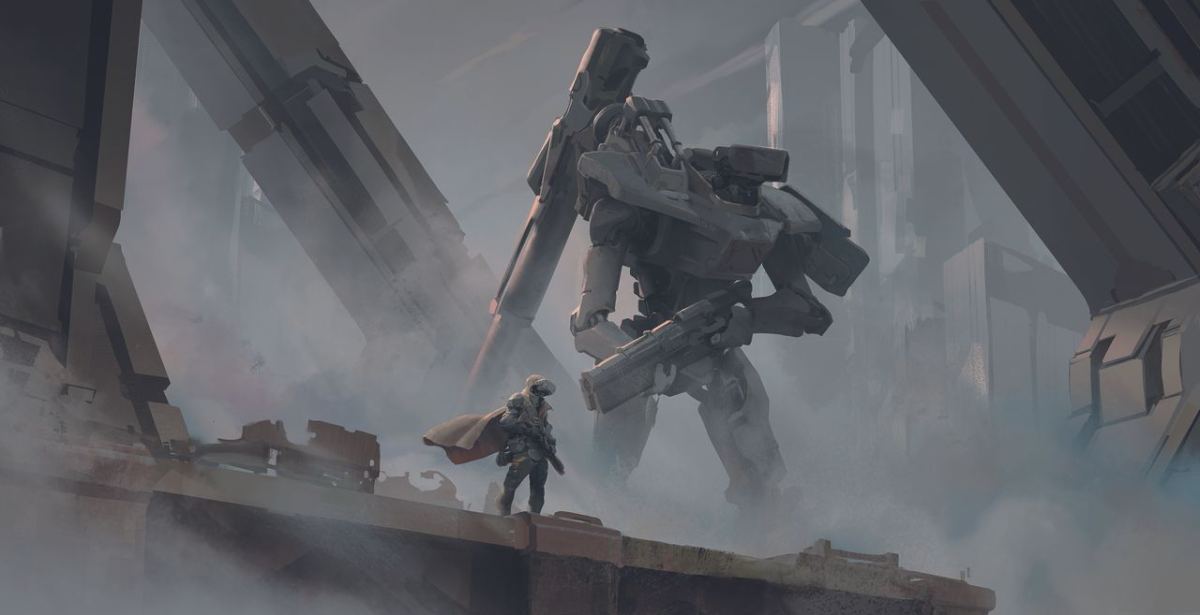  This artist uses Photoshop, Blender and Unreal Engine to create striking characters, mechs and environments 