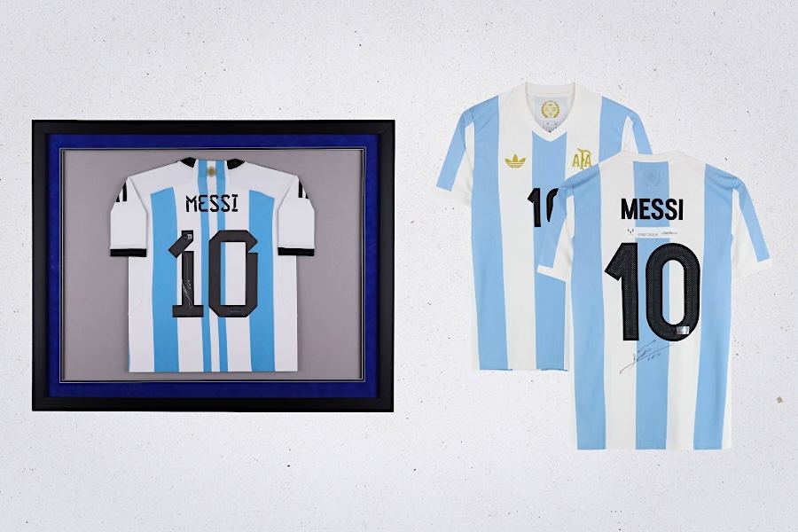 Autographed Lionel Messi Jerseys Drop Online as Argentine Star Leads Team Into World Cup Knockout Round