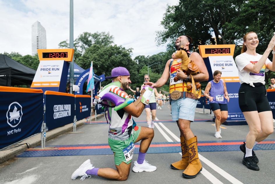 ‘Keep Running with Me?’ This Couple Got Engaged at the Race That Started It All