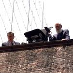 Stephen Colbert and Dave Letterman prove that throwing CBS's shit off the roof never gets old