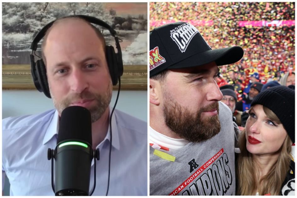 Prince William Joins ‘New Heights’ Podcast on Taylor Swift and Travis Kelce’s Wedding Day