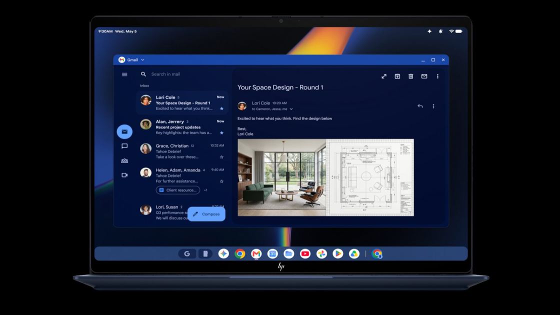 HP’s Googlebook leak highlights support for ‘Continue On,’ Google’s version of Handoff